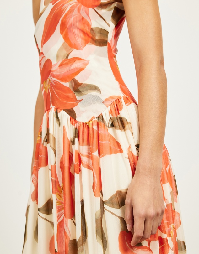 Lover - Rory Mesh Maxi Dress