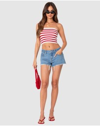 EDIKTED - Lexi Ribbed Tube Top