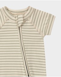 Susukoshi - Zip Suit Short Sleeves With Shorts