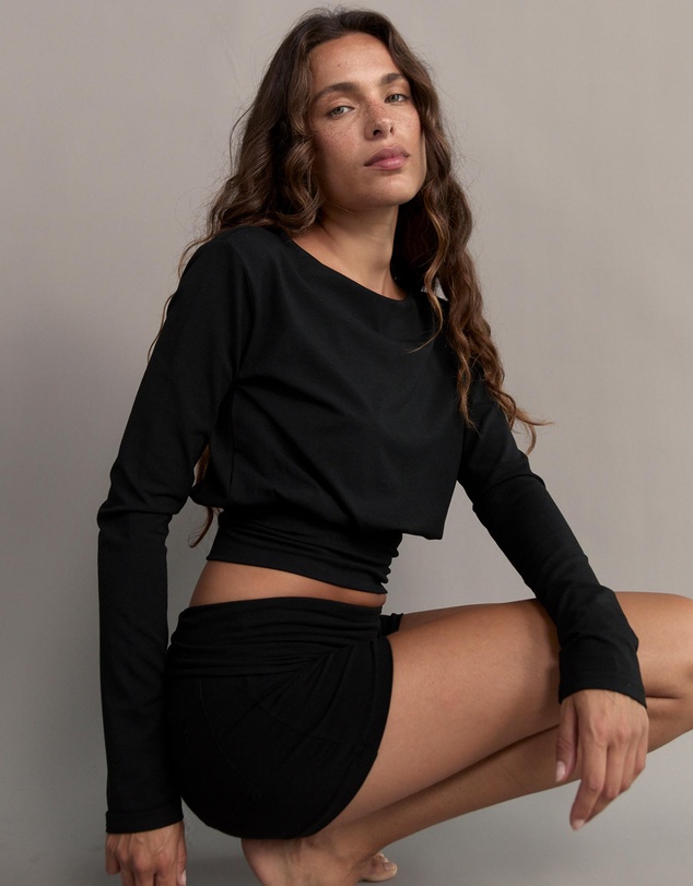 Pinky & Kamal - Contour Long Sleeve Top
