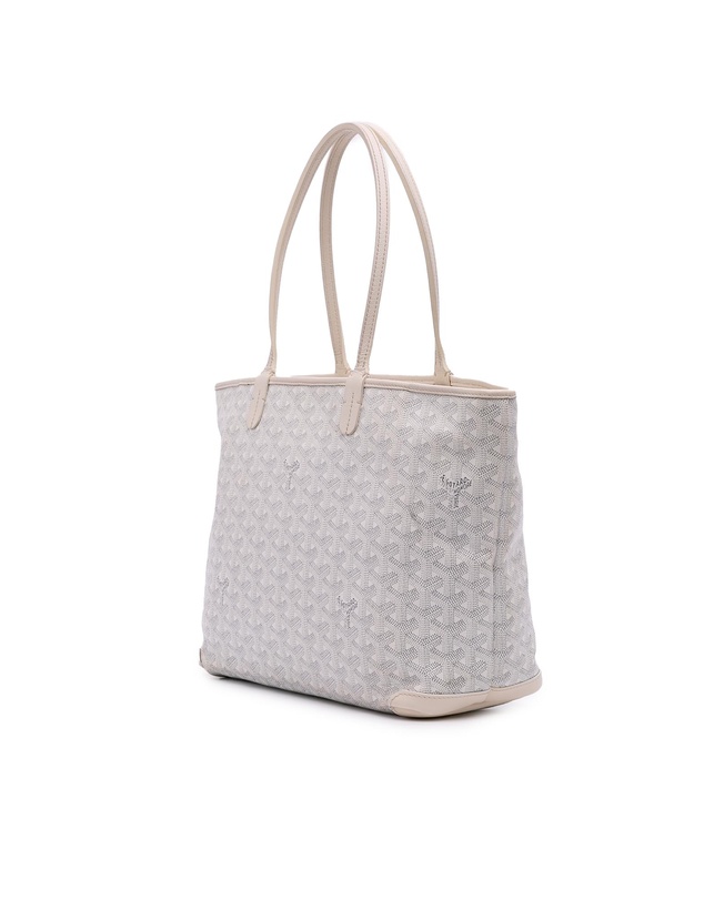 Pre-Loved by Azura Reborn - Pre-Loved goyard Elegant Coated Canvas Tote Bag Versatile Handbag for Everyday Essentials