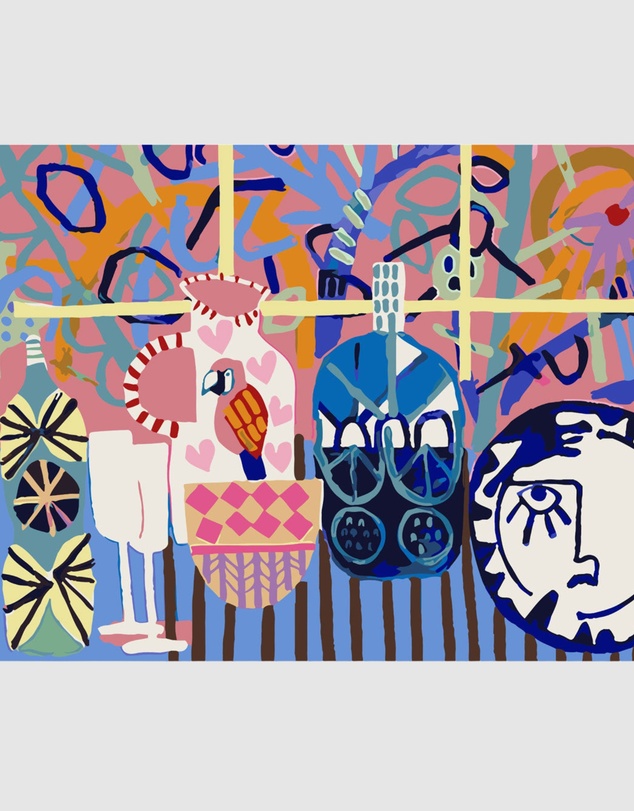 Journey Of Something - Paint by Numbers - Kitchen Window