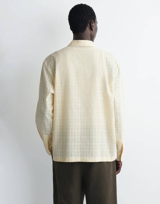 COS - Checked Cotton Jacquard Shirt