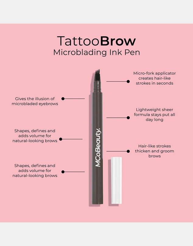 MCoBeauty - Tattoo Brow Microblading Ink Pen - Light/Medium