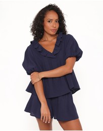 Petal & Pup - Felicity Short Set - Navy