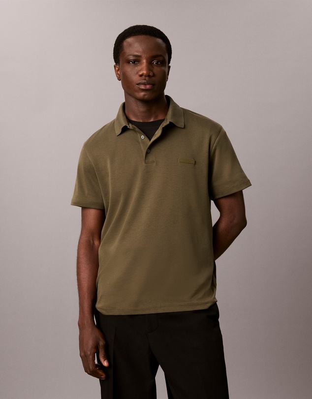 Calvin Klein - Slim Cotton Badge Polo Shirt