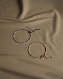 Zahar - Liliana Tennis Bracelet Gold