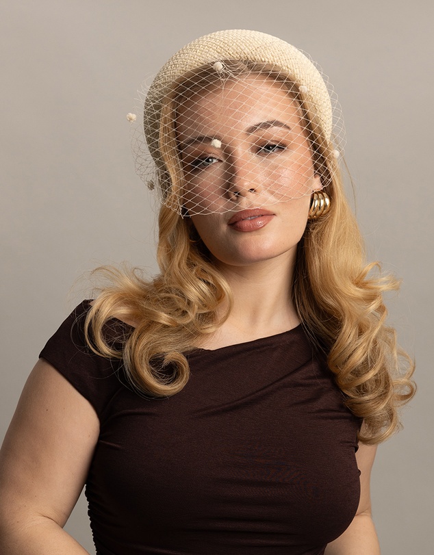 Morgan & Taylor - Hedleigh Headpiece in Natural