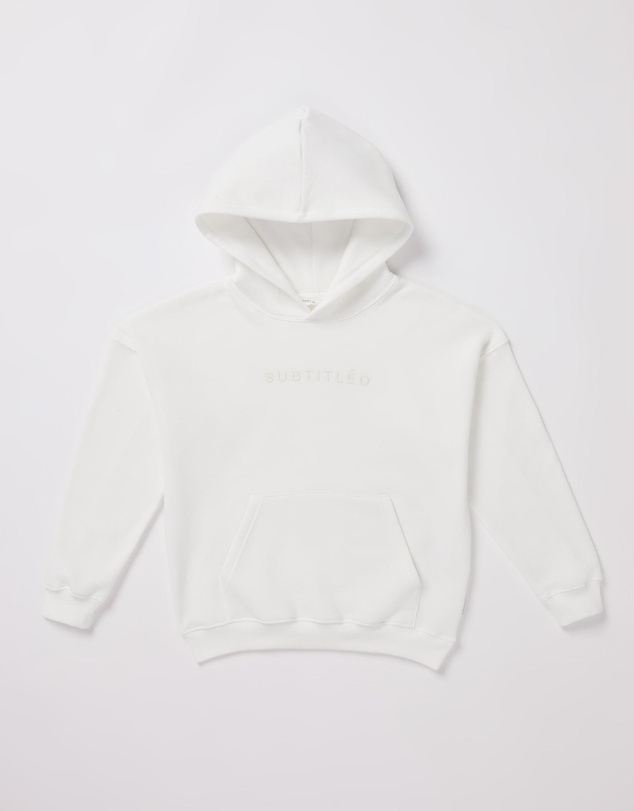 Subtitled - Teen Girls State Oversized Hoodie