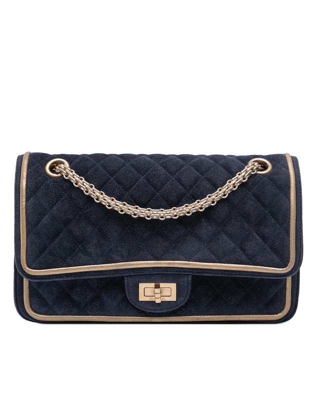 Pre-Loved by Azura Reborn - Pre-Loved Reissue 2.55 Quilted Suede Double Flap 225