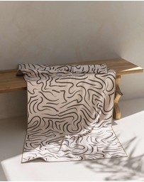 Sand Society - Graphite Sand Free Beach Towel