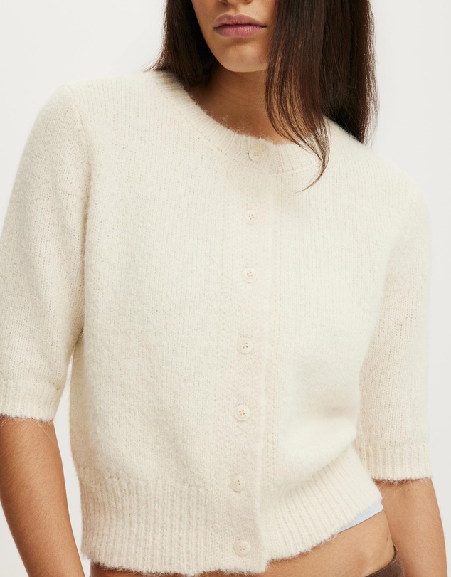 Cotton On - SS Fluffy Cardigan