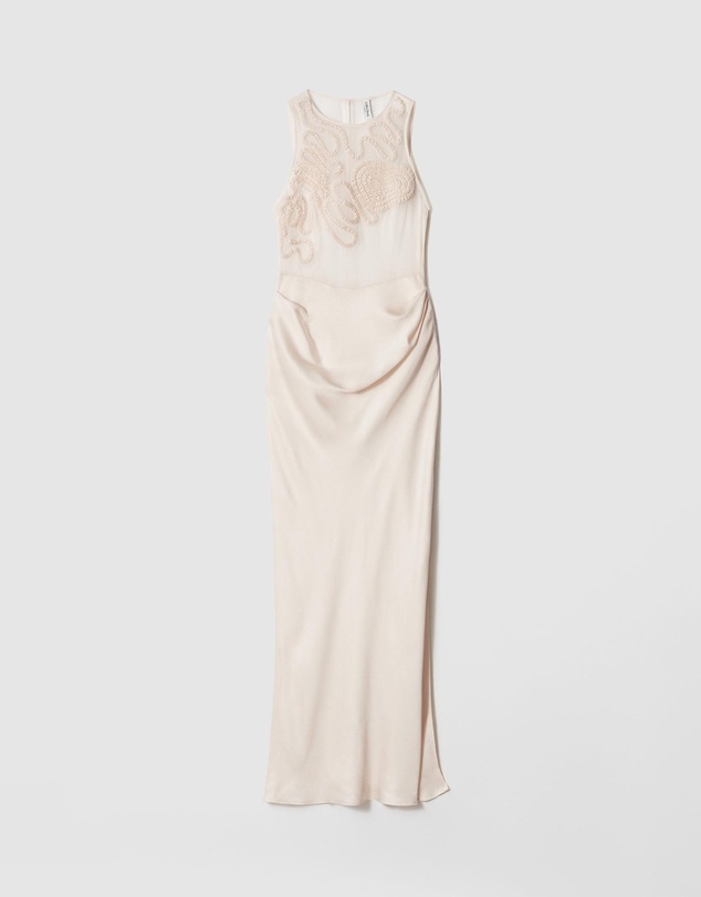 & Other Stories - Embroidered Maxi Dress