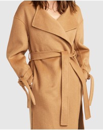 Belle & Bloom - Head Over Heels Collarless Robe Coat