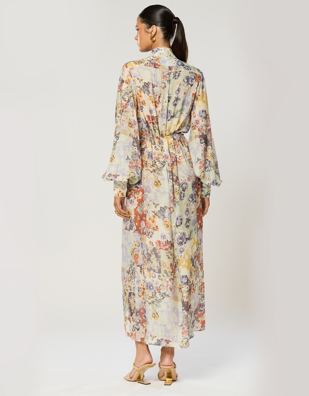 Winona - Genovia Button Maxi Dress