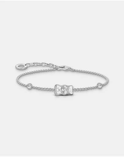 THOMAS SABO - THOMAS SABO Bracelet with Silver HARIBO goldbear and zircornia