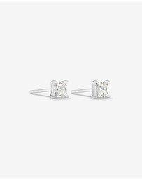 Michael Hill - Stud Earrings with Cubic Zirconia in Sterling Silver