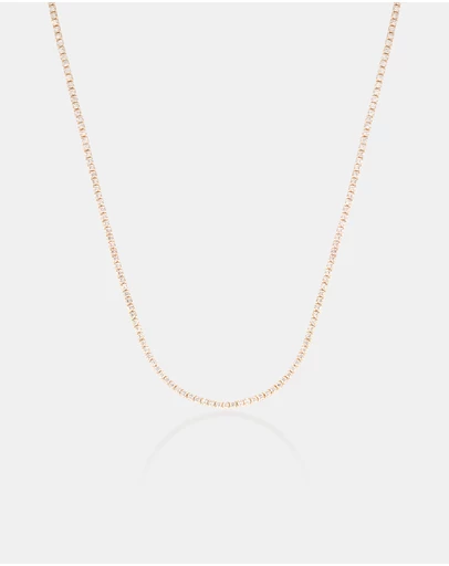 The Silver Collective - Tennis Necklace Fine