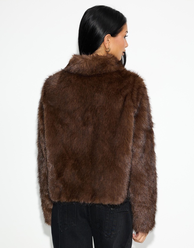 Dazie - Valeria Faux Fur Coat