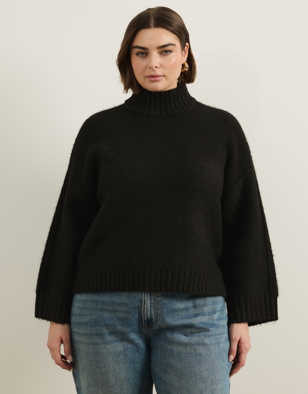Atmos&Here Curvy - Charli Chunky Knit Jumper