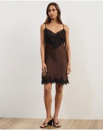 Atmos&Here - Sasha Satin Mini Dress