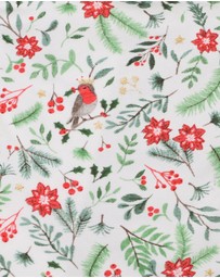 Bebe by Minihaha - Christmas Festive Red Robin Bodysuit and Shorts Set - Babies