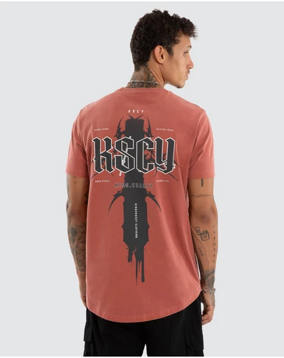 Kiss Chacey - Exhale Dual Curved Tee