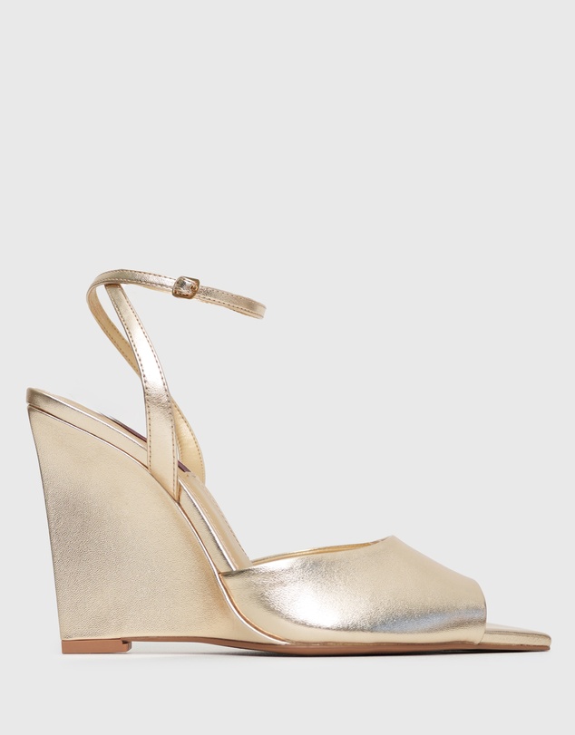 Betts - Kilda Peep Toe Wedge Dress Sandals