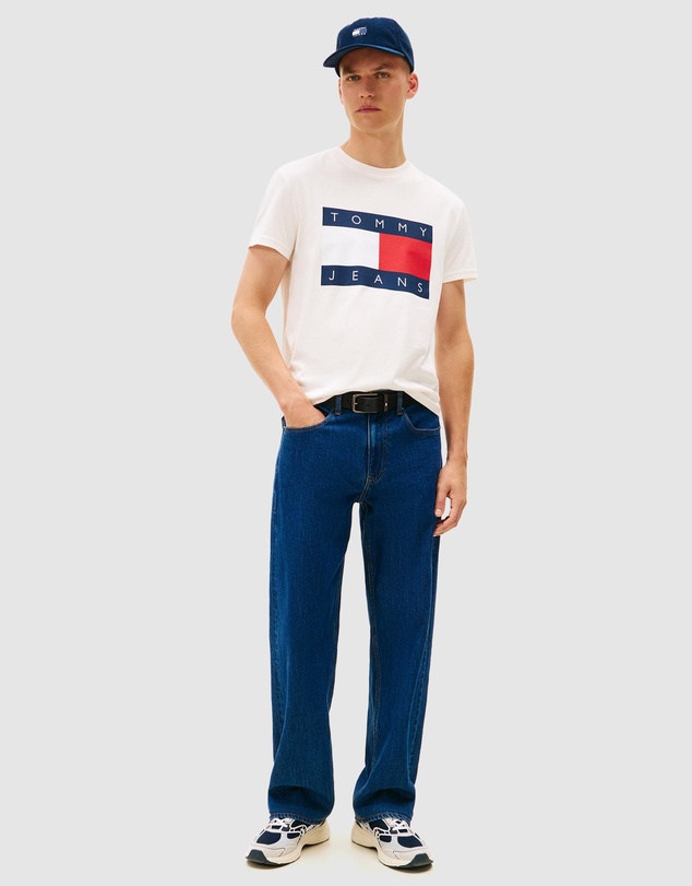 Tommy Jeans - Regular Big Flag Short Sleeve Tee
