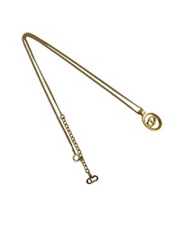 Pre-Loved by Azura Reborn - Pre-Loved Gold Plated CD Logo Pendant Necklace