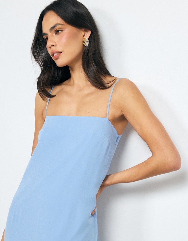 AERE - Alina Lace Insert Maxi Dress