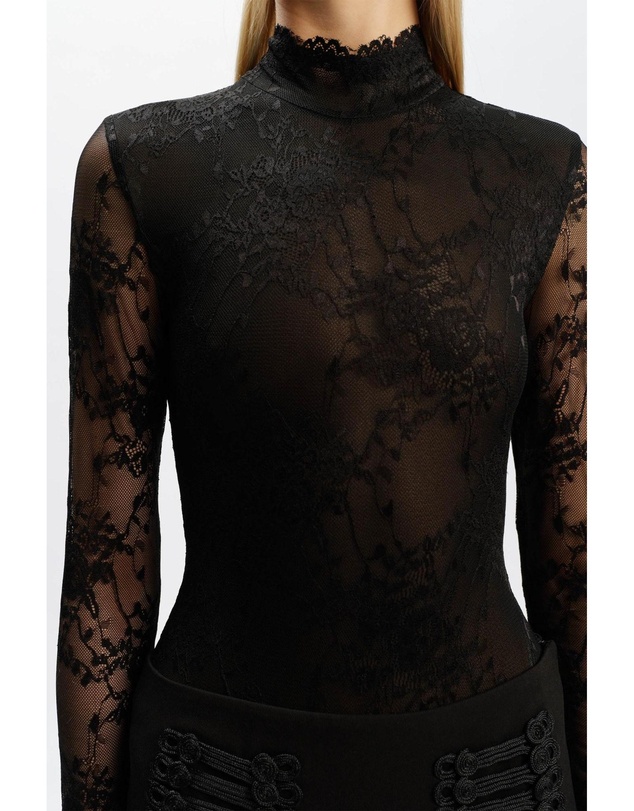 Bardot - Aurel Stretch Lace Bodysuit