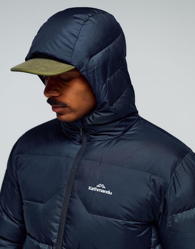 Kathmandu - Epiq Hooded Down Puffer 600 Fill Warm Winter Jacket