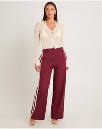 Alice In The Eve - Leon Stripe Detail Suit Pants