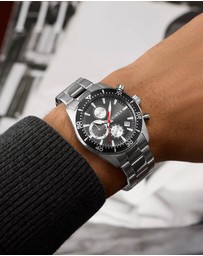 TIMEX - Ridgefield Chronograph 42mm Stainless Steel Bracelet Watch