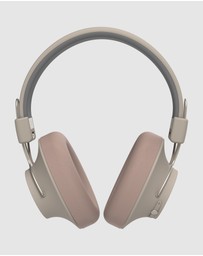 Kreafunk - Kreafunk Abeat Qi Bluetooth Headphones W/ Anc - Ivory Sand
