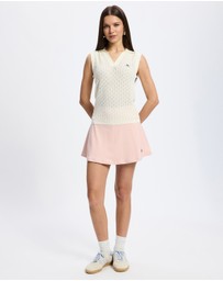 Walker Golf Things - Crochet Knit Polo - ICONIC Exclusive