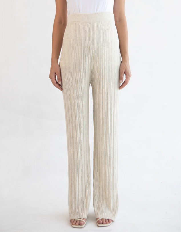 Soon Maternity - Collette Linen Knit Pants