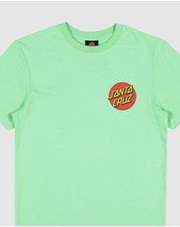 Santa Cruz - Classic Dot Chest Tee - Teens