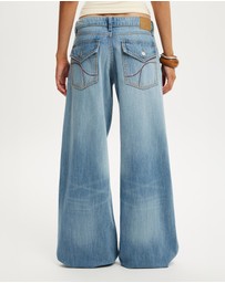 Cotton On - Low Rise Wide Jeans