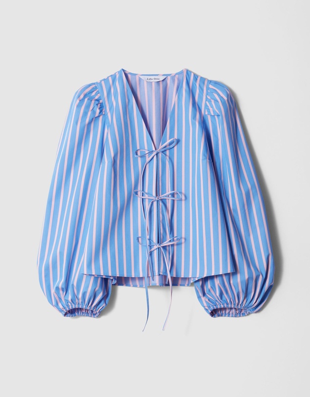 & Other Stories - Tie-Front Blouse