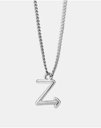 Karen Walker - Z Initial Love Letter Necklace