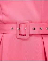 Pink Ruby - Spring Racer Aline Dress