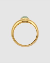 Haze & Glory - ICONIC EXCLUSIVE - Ring Jade - Gold