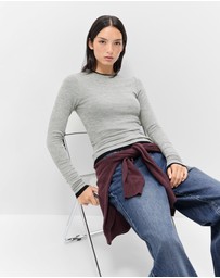 UNISON - Merino Crew Neck Top