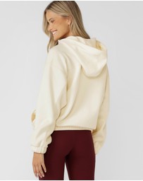 Lorna Jane - Nova Polar Fleece Quarter Zip Hoodie