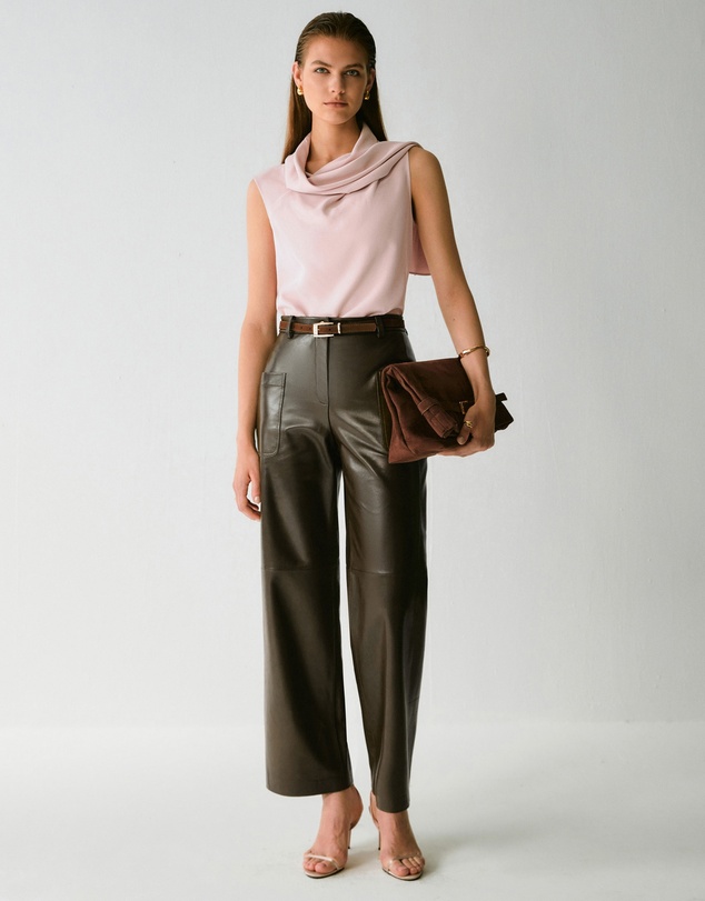IDA+S - Dowan Drape Neck Top