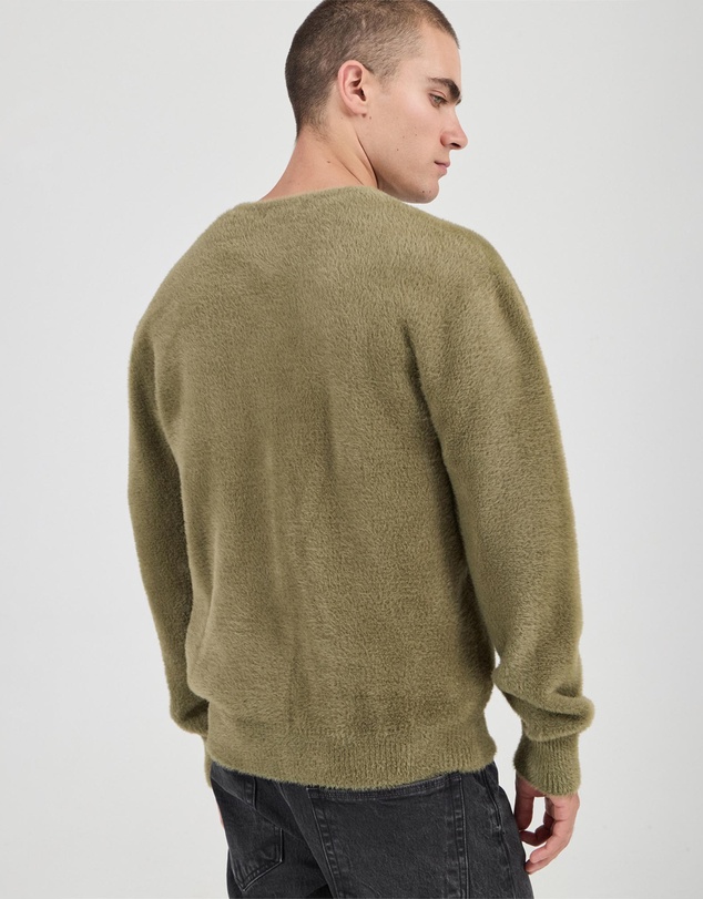 Rolla's - Shag V Neck Knit Jumper