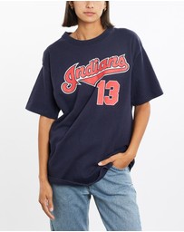 Vintage by The Real Deal - Pre Loved - Vintage 90s MLB Cleveland Indians Tee