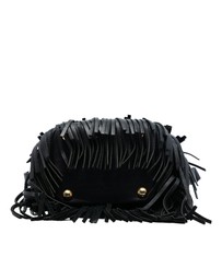 Pre-Loved by Azura Reborn - Pre-Loved Small Calfskin Emmanuelle Fringe Bucket Bag